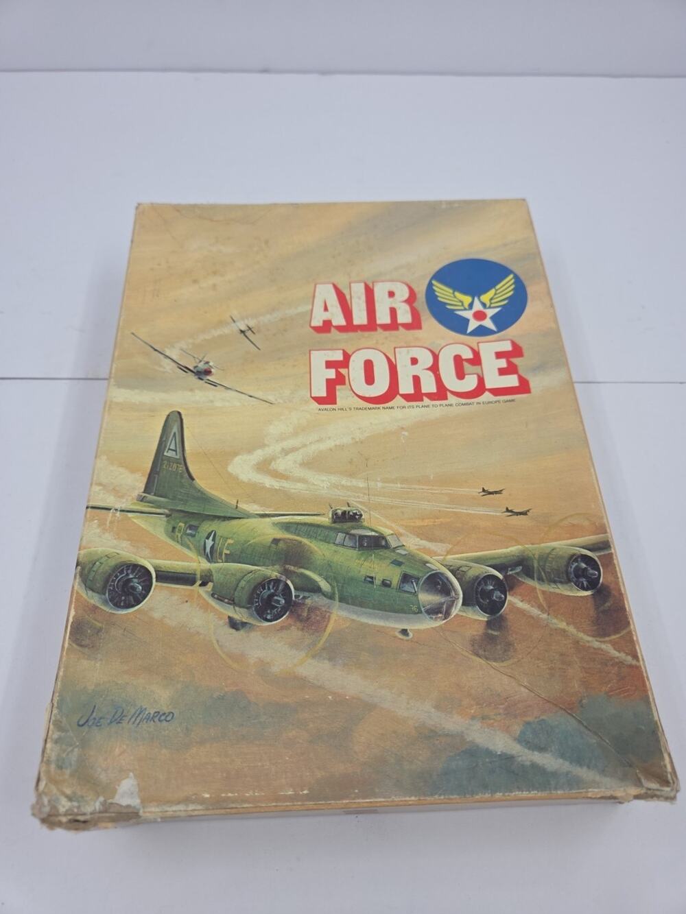 Vintage Air Force (Avalon Hill 1976) WWII Air Combat Board Game – Complete